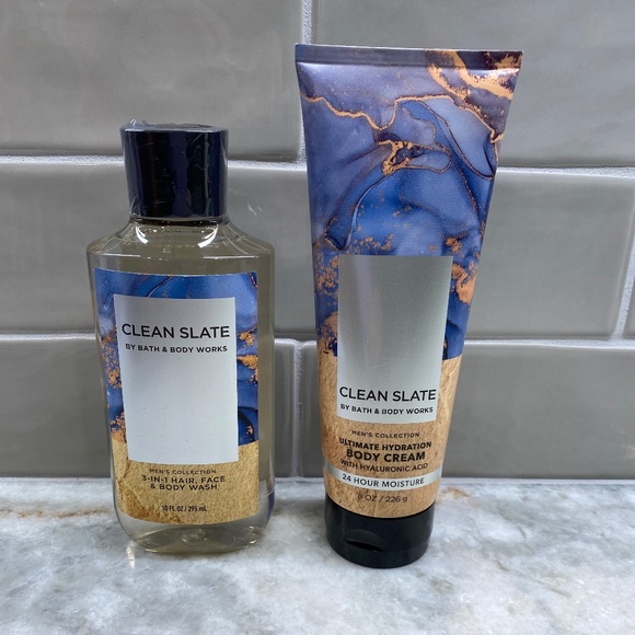 Bath & Body Works Other - 🚫SOLD🚫 NEW Bath & Body Works 2pc Men's Clean Slate